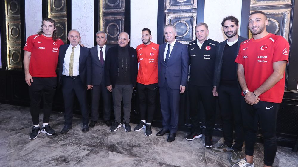 A Millî Takımımız, Gaziantep'te kültür ve gastronomi turu yaptı
